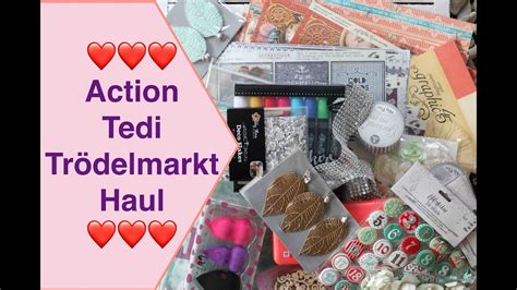 Haul Action Tedi Haul deutsch Trödelmarkt Sticker Planer Kosmetik