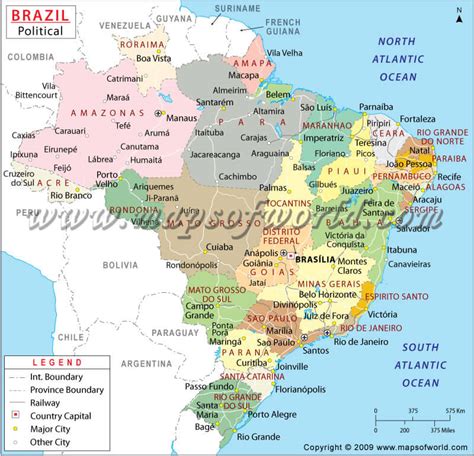 Google Map of Brazil