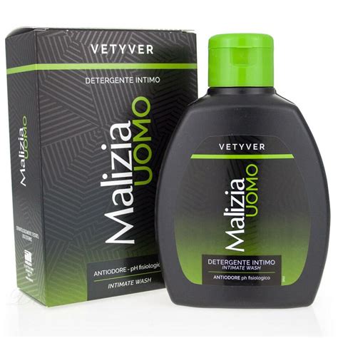 Malizia UOMO Vetyver Intimseife Detergente Intimo 200 Ml