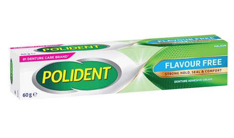 Polident Flavour Free Denture Adhesive Polident Australia