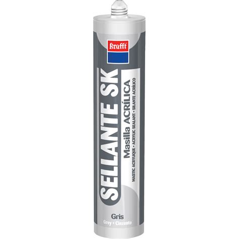 Masilla Acrilica Sk Gris 300 Ml Masferreteria