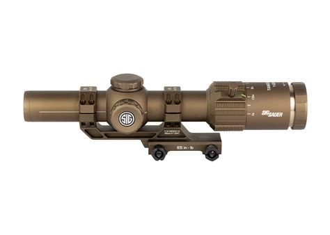 SIG SAUER Tango-MSR 1-6x24mm Rifle Scope in Coyote Brown