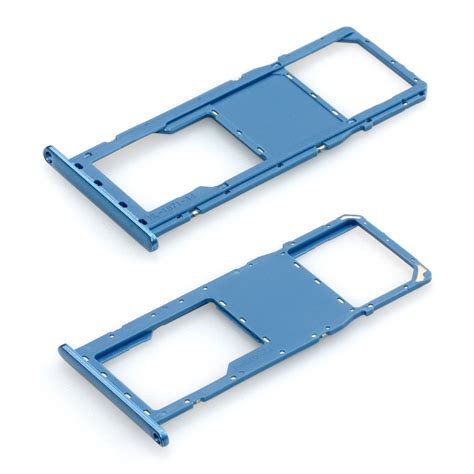 1 Pcs For Verizon Samsung Galaxy A11 Sm A115u Replacement Sim Card Microsd Holder Tray Blue