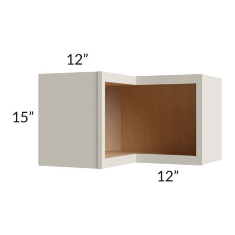 Asheville Cloud Shaker 24x15 Wall Diagonal Corner Open Cabinet The