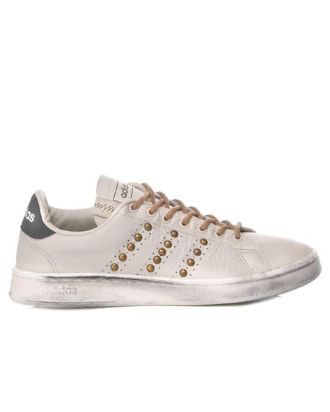 Adidas Leather Sneakers In White For Men Lyst