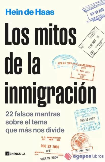 Los Mitos De La Inmigraci N Nuevo Env O Urgente Librer A Agapea Eur