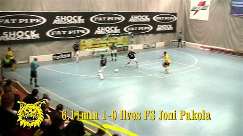 Ilves FS Mad Max 3 1 1 0 30 10 2011 Futsal Liiga Spiral Hallit