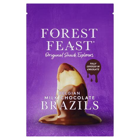 Forest Feast Belgian Milk Chocolate Brazils Bag 120 G Storefront EN