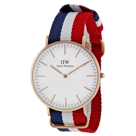 Classic Cambridge Rose Gold 40mm Mens Watch Daniel Wellington