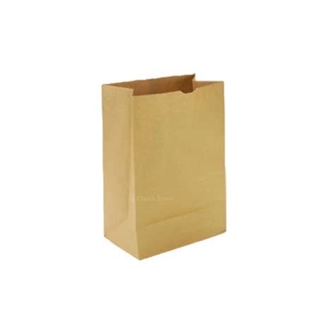 8lb Kraft Sos Paper Bags 500 Bndl Canada Brown