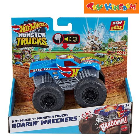 Hot Wheels Roarin Wreckers Monster Truck Race Ace Die Cast Lazada Ph