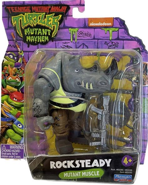 Wojownicze Wie Ninja Figurka Rocksteady Cm Allegro Pl