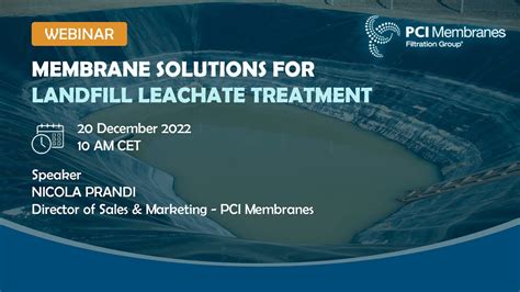 Webinar Membrane Solutions For Landfill Leachate Treatment Youtube