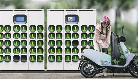 S Pore Launches 2 Electric Motorcycle Battery Swap Stations Replace