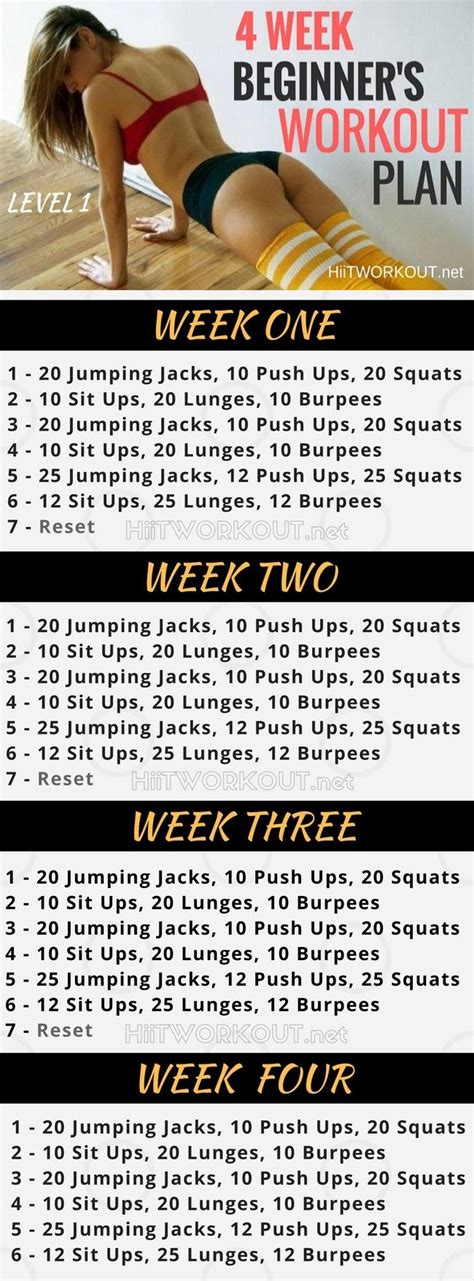 60 Tips Weekly Gym Workout Plan For Beginners For Beginner - Cardio ...