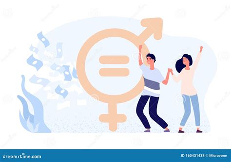 Salary Difference Wage Professionals Isometric Cash Money Stacks Gap