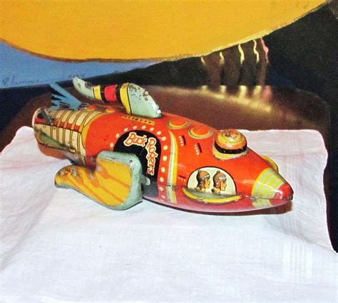 Authentic 1927 Buck Rogers Spaceship Tin Wind Up Toy Early Science