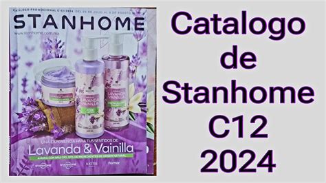 Catalogo de Stanhome campaña 12 vigente del 25 de julio al 8 de agosto