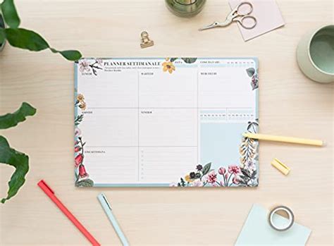 Kokonote Planning Da Tavolo Botanical In Italiano Con Planner