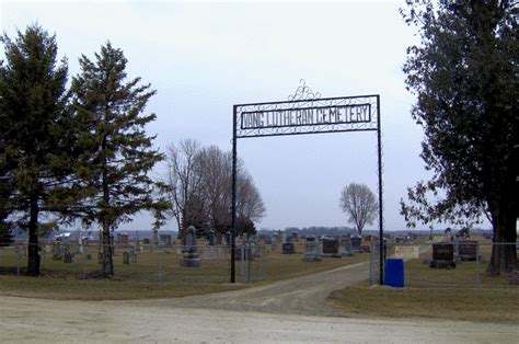 Vang Lutheran Church Cemetery Em Dennison Minnesota Cemitério Find A