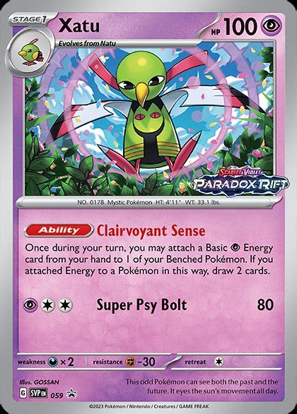 Pokémon Card Database Sv Promos 59 Xatu