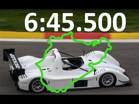 Nurburgring Nordschleife Radical SR8 Lap Record 6 45 500 YouTube