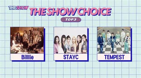 Keitadj On Twitter 1 ST PLACE NOMINEES For THE SHOW Billlie Vs STAYC