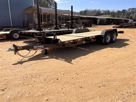 2023 Behnke 7 X22 20k HD Tube Tilt Trailer Equipment Trailer Trailer