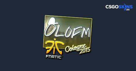 Sticker Olofmeister Foil Cologne 2015 CSGOSKINS GG