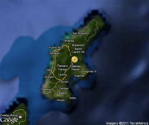 Saipan: video, popular tourist places, Satellite map, Images - Mariana ...