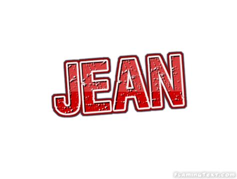 Jean Logo | Free Name Design Tool from Flaming Text