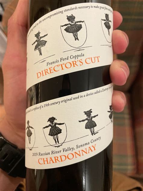 Francis Ford Coppola Chardonnay Director S Cut Usa California