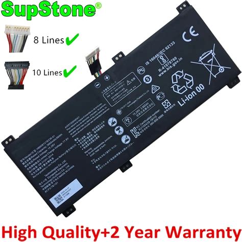 Supstone Hb6081v1ecw 41 Battery For Huawei Magicbook Pro 2020 10210u