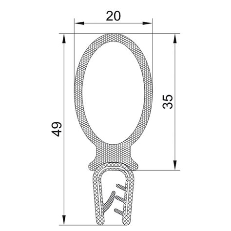 Kantenschutzdichtprofil M Pvc Sahlberg Online Shop