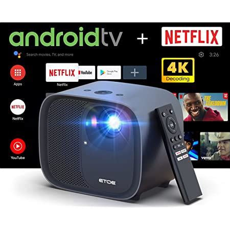 Amazon Autofocu Smart Projector With Android Tv Os Xgody A