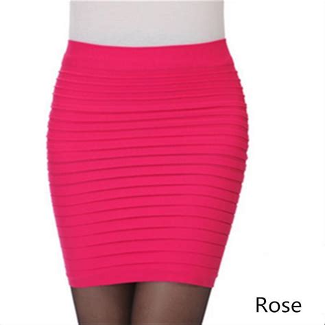 Buy Women S High End Sexy Elastic Package Hip Skirt Step Skirts Free Size Dress 1 At