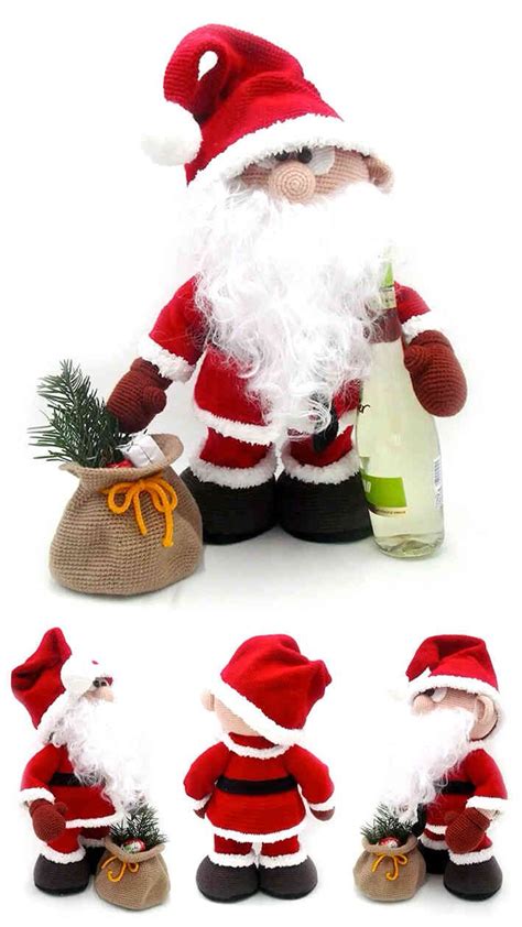 Amigurumi Santa Claus Crochet Free Pattern Crochet Santa Christmas