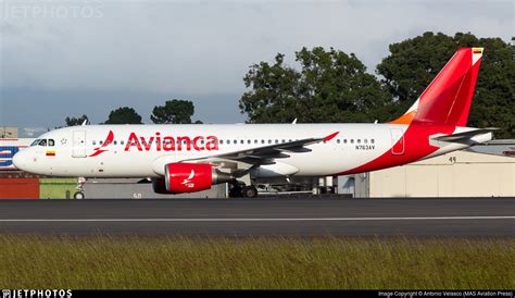 N763AV Airbus A320 214 Avianca Antonio Velasco C JetPhotos