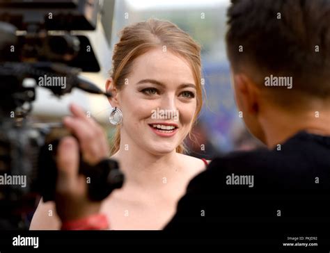 Photo Must Be Credited Alpha Press 079965 13 09 2018 Emma Stone At The