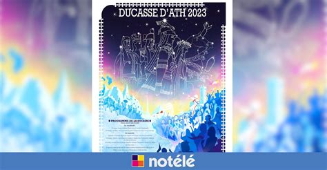 Ducasse dAth découvrez laffiche 2023