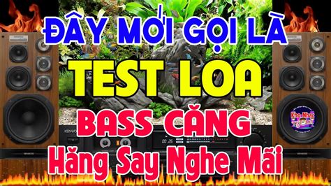 Nh C Test Loa C C Chu N D Bass C Ng Nh N Nh Y M To Lk Nh C Disco