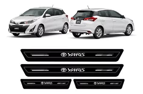 Soleira Protetor Porta Platinum Toyota Yaris 2018 Á 2020 Parcelamento