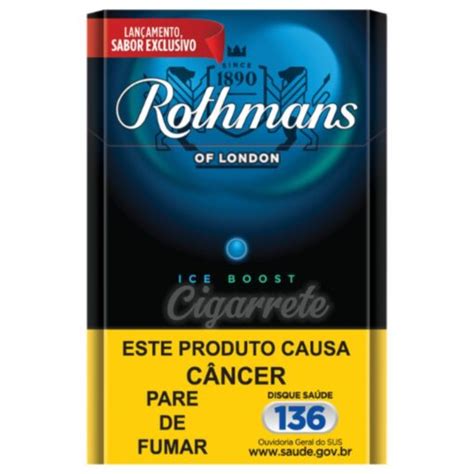 Cigarro Rothmans Global Blue Cigarrete Tabacaria