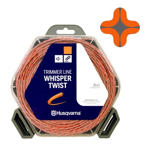 Hilo Desbrozadora Husqvarna Whisper Twist Mm X M Soutelana