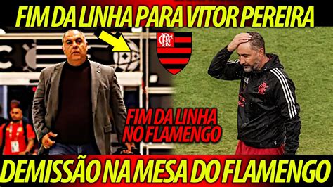 Fluminense 4 X 1 Flamengo DemissÃo De Vitor Pereira Na Mesa Do Flamengo Um Vexame No