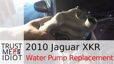 How To Replace A Water Pump On A 2010 14 Jaguar Xkr X150 Youtube