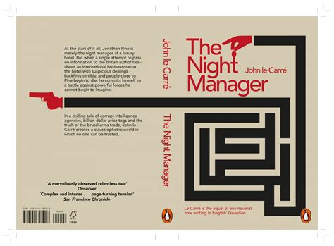 ‘The Night Manager’ Book Cover Design – Creative Showcase