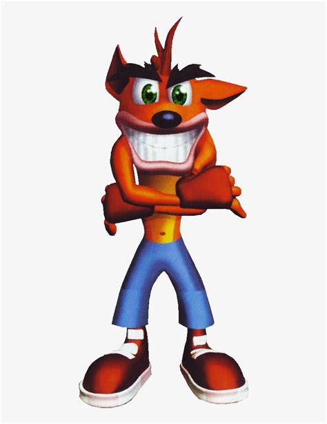 Crash Bandicoot - Crash Bandicoot Ps1 Render PNG Image | Transparent ...