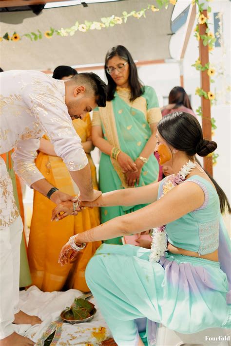 Chandni And Kartiks Wedding Was A Perfect Blend Of Gujarati And Tamilian