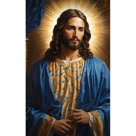 Jual Poster Cetak Hiasan Dinding Jumbo Gambar Tuhan Yesus Uk 70x100 Cm